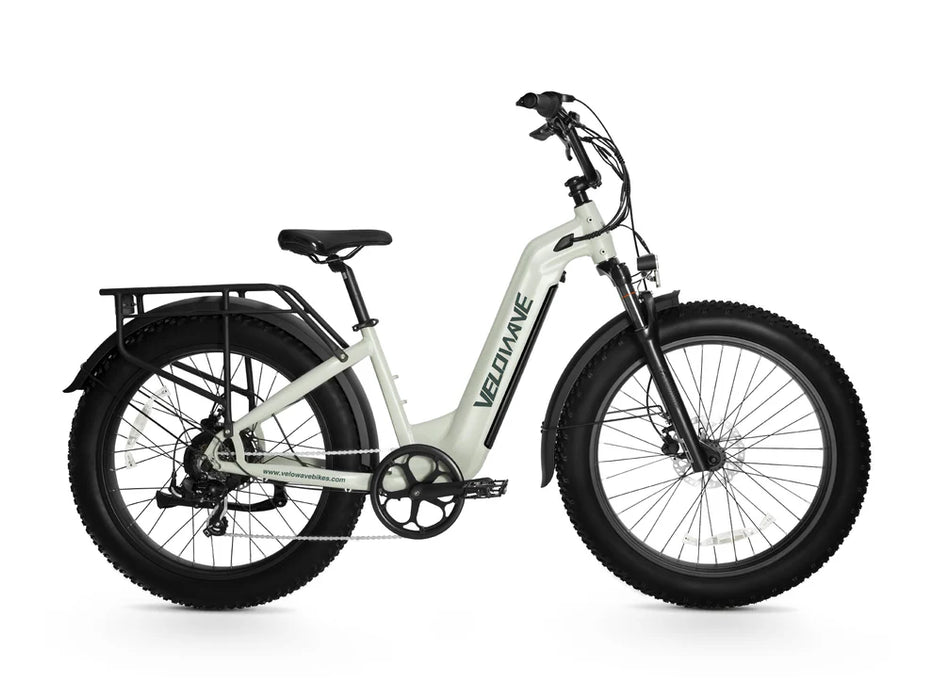 BLACK FRIDAY DEAL!! Velowave Ranger 2.0 Fat Tire All-Terrain Electric Bike - 48V 15Ah 750W, 28MPH, Range 65 Miles, Hydraulic Suspension, Dual Hydraulic Brakes - 100% Financing Available!