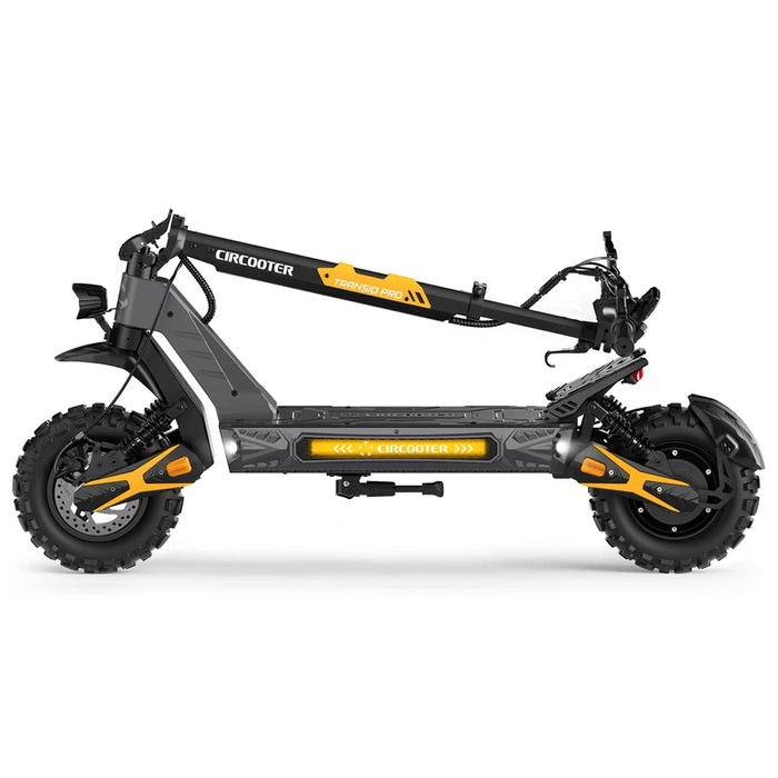 Circooter Transio Pro 48V 20Ah 1200W Off-Road Electric Scooter, Dual Suspension, Dual Brakes, 49-Mile Range - 100% Financing Available!