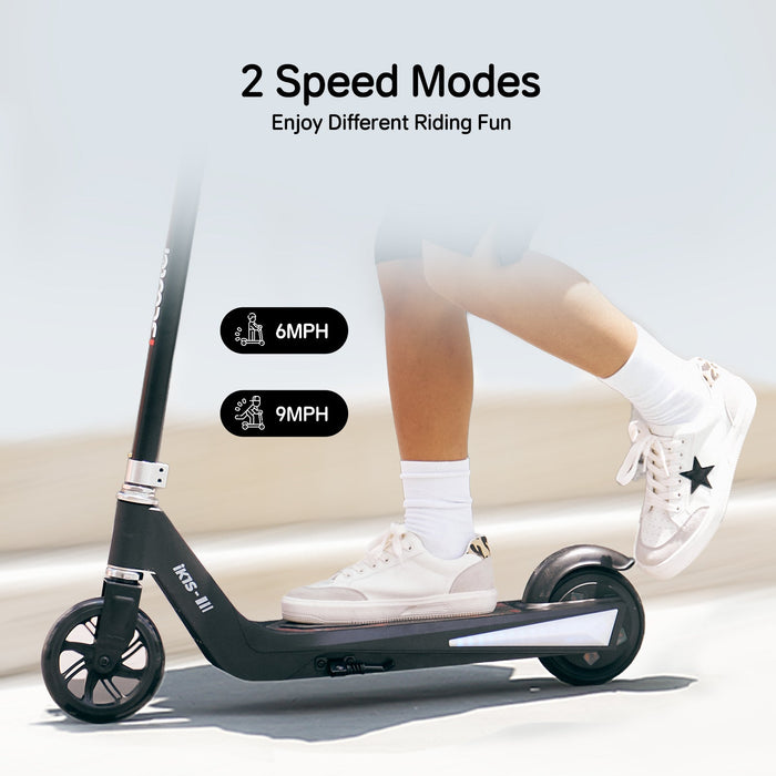 iScooter iK1 Kids Electric Scooter with Magnetic Safe Charging