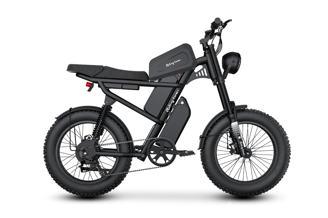 RIDING TIMES - Z8  Pro Moped-Style Electric Bike - 48V 1500W Max speed 32mph - 100% Financing Available!