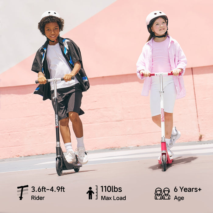 iScooter iK1 Kids Electric Scooter with Magnetic Safe Charging
