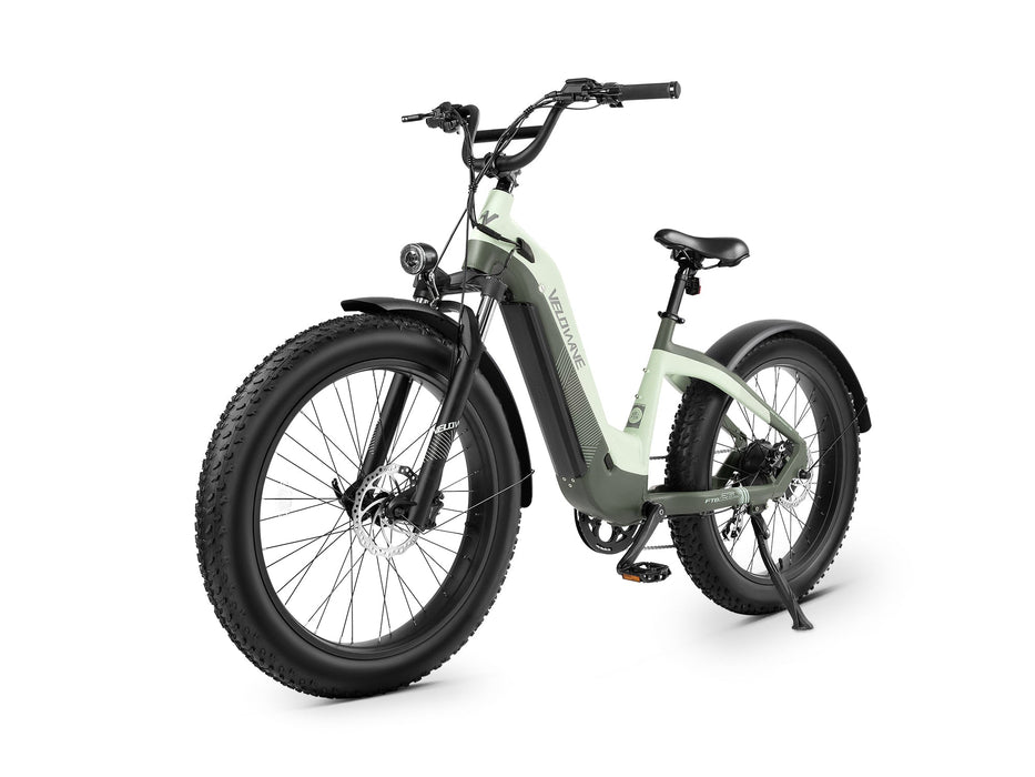 Velowave Grace 2.0 Step-Thru Electric Fat Tire Commuter E-Bike 750W