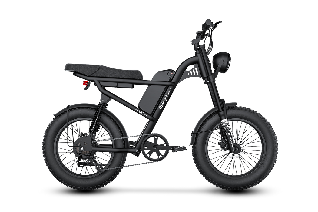 RIDING TIMES - Z8  Pro Moped-Style Electric Bike - 48V 1500W Max speed 32mph - 100% Financing Available!