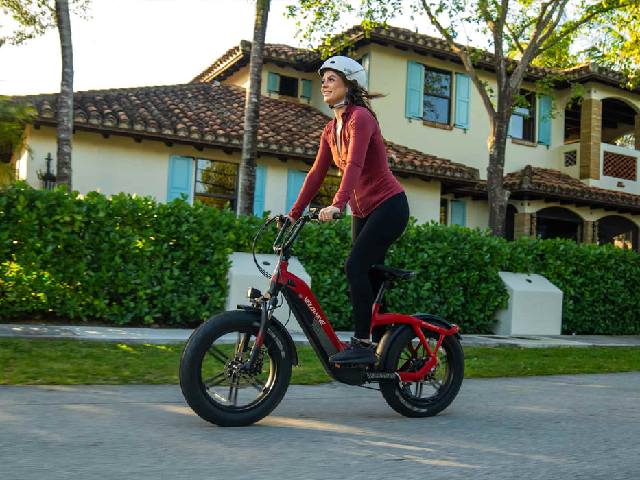 Velowave Pony Compact Step-Thru 750W Fat Tire Electric Bike