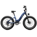 Roma All-Terrain Electric Bike with Kid Seat Indigo Blue