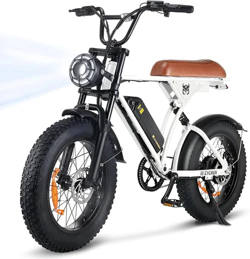 Cycrown CycRun Vintage Design Electric Bike - 36V 500W (1000W Peak), full suspension, max load 330 lbs - 100% Financing Available!