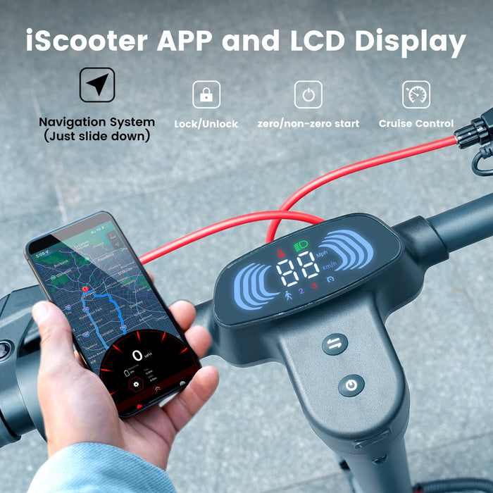 iScooter i10 Pro 800W Commuter Electric Scooter with Dual Suspension