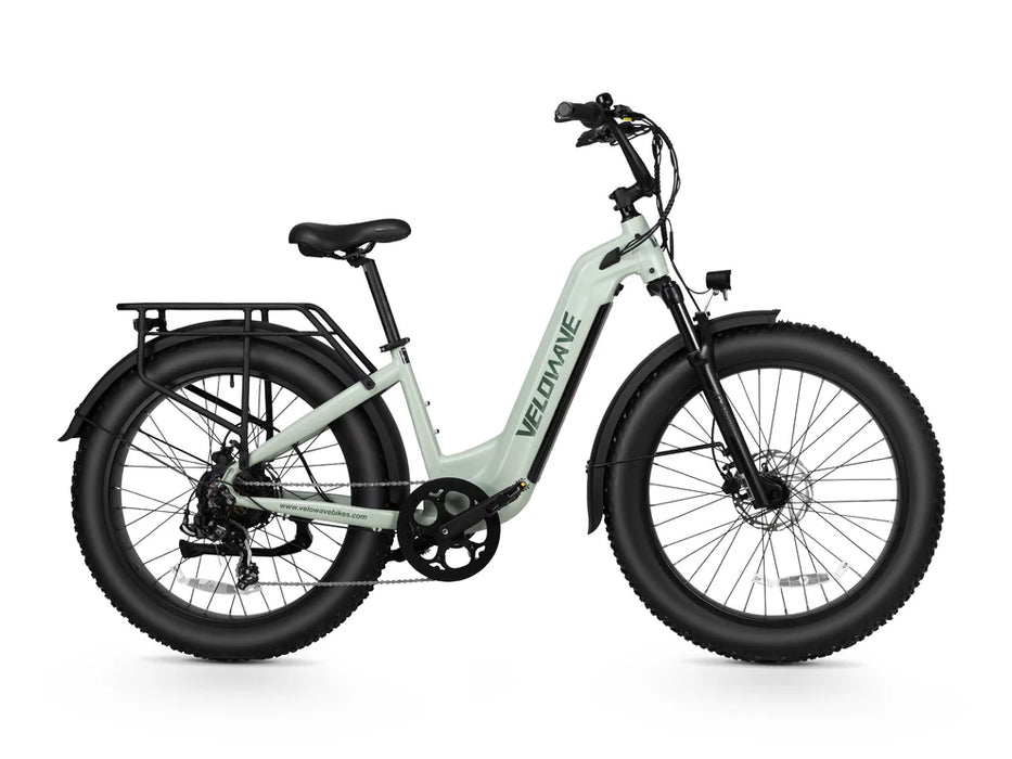 BLACK FRIDAY DEAL!! Velowave Ranger 3.0 Fat Tire Off‑Road Electric Bike - 48V 15Ah 750W, 28MPH, Range 65 Miles, Torque Sensor, Hydraulic Brakes - 100% Financing Available!