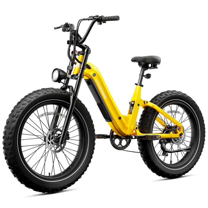 Roma All-Terrain Electric Bike with Kid Seat Indigo Blue