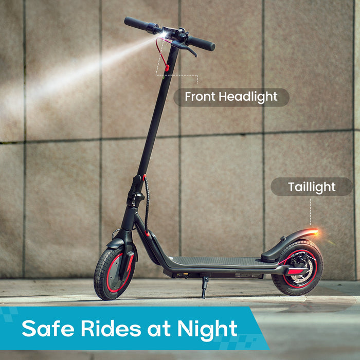 i9M Foldable Commuting Electric Scooter 500W with Pneumatic Tires