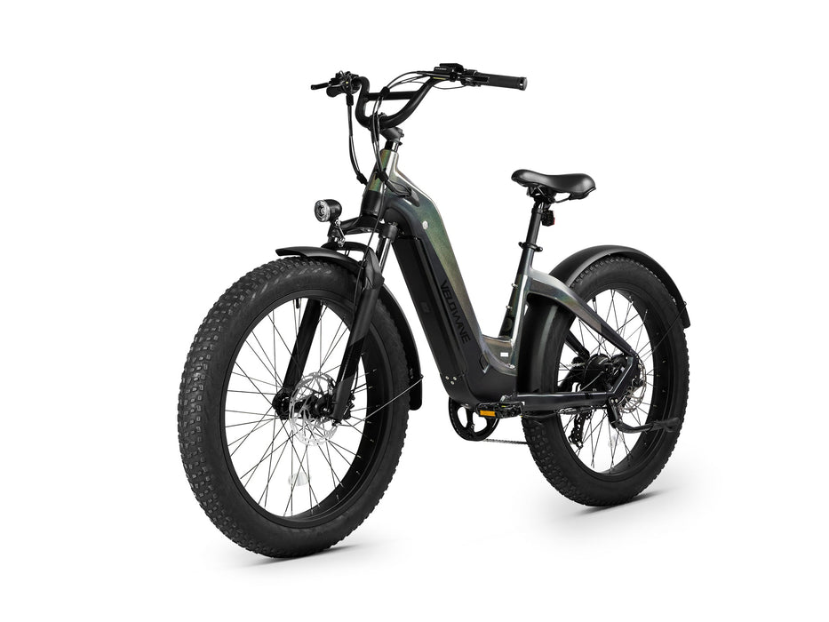 Velowave Grace 2.0 Step-Thru Electric Fat Tire Commuter E-Bike 750W