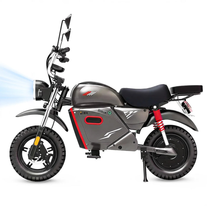 isinwheel Flow Y18 Electric Dirt Bike - 48V 20Ah 4000W, 35 MPH Max Speed, 60-Mile Range, 330 lbs Max Load - 100% Financing Available!