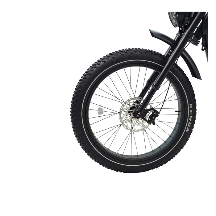 REVIBIKES Cheetah Pro Vintage Retro Fat‑Tire Electric Bike