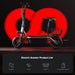 F2 Electric Scooter with Seat, 10" Pneumatic Tire, 19 MPH
