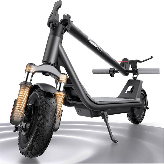 A1C Megawheels Electric Scooter 15 MPH, 13-Mile Range, Solid Tires
