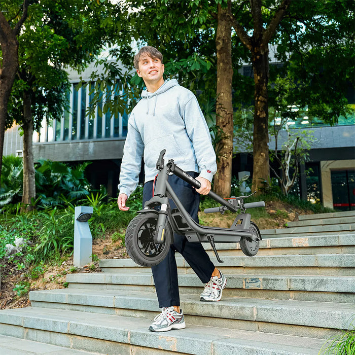 A1C Megawheels Electric Scooter 15 MPH, 13-Mile Range, Solid Tires