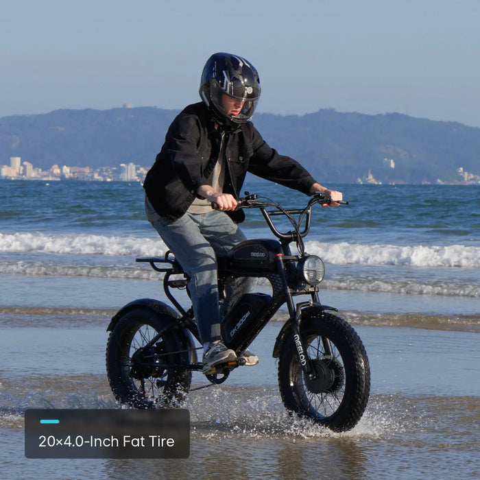 Meelod DK300 MAX - 1200W Dual Motor Dual Battery Fat Tire Electric Bike - 48V 40Ah, 28+ MPH, 75-150 Mile Range, Hydraulic Brakes - 100% Financing Available!