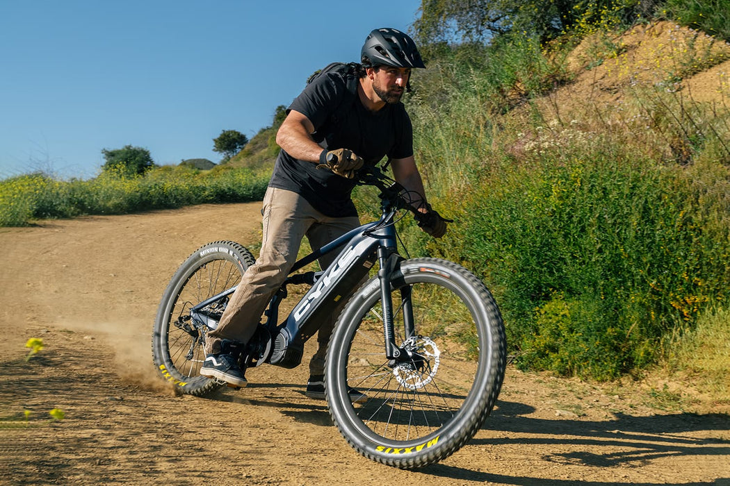 Cyke Falcon S Full Suspension 1100W Bafang Mid-Drive Electric Bike - 48V 20Ah, 28 MPH, 65 Mile Range, Hydraulic Brakes. 9-Speed - 100% Financing Available!