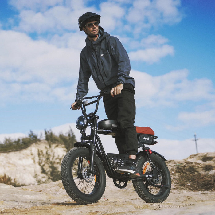 isinwheel R6 Pro Electric Bike - 48V 20Ah 1500W, 35 MPH Max Speed, 330 lbs Max Load - 100% Financing Available!