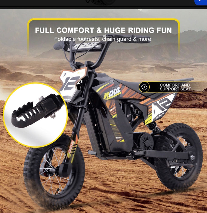 MotoTec 36v 300w (HP122E) Electric Dirt Bike - 100% Financing Available!