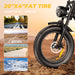 Megawheels EB01 Fat‑Tire 500W Electric Bike for All Terrains