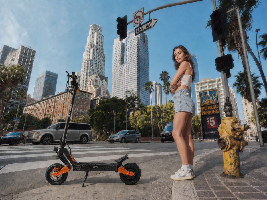 isinwheel GT1 2026 New Urban Commuter Electric Scooter - 800W 48V/10Ah 28mph - 100% Financing Available