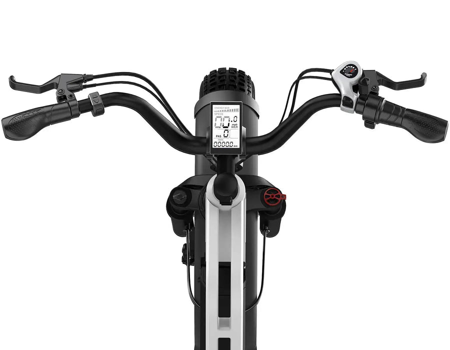 g-force folding electric bicycle G-FORCE RS ST 750W Full Suspension Fat Tire 48V 750W 60-100 Mile Range — Urban Bikes Direct