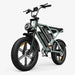 CycHunter 1000W Class 3 Moped-Style Electric Bike Full Suspension