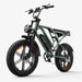 CycHunter 1000W Class 3 Moped-Style Electric Bike Full Suspension