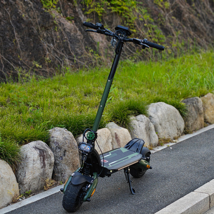 NANROBOT D6+MAX All-Terrain 45mph Electric Scooter with 10‑Inch Wide Tires