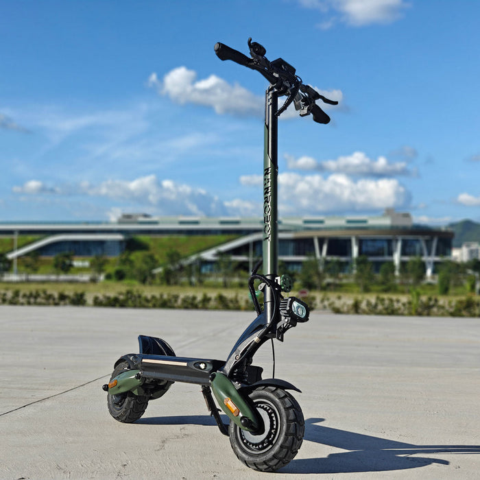 NANROBOT D6+MAX All-Terrain 45mph Electric Scooter with 10‑Inch Wide Tires
