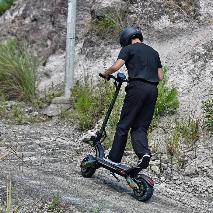 NANROBOT D6+MAX All-Terrain 45mph Electric Scooter with 10‑Inch Wide Tires