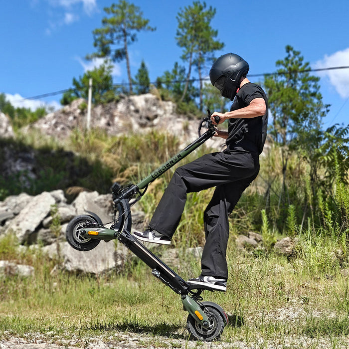 NANROBOT D6+MAX All-Terrain 45mph Electric Scooter with 10‑Inch Wide Tires