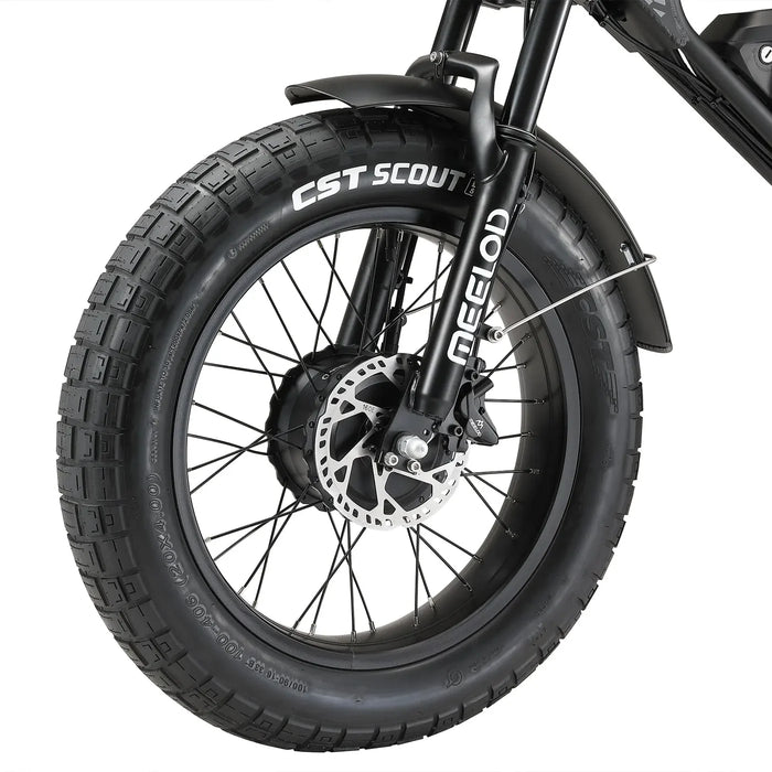 Meelod DK300 MAX - 1200W Dual Motor Dual Battery Fat Tire Electric Bike - 48V 40Ah, 28+ MPH, 75-150 Mile Range, Hydraulic Brakes - 100% Financing Available!