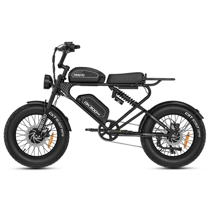Meelod DK300 MAX - 1200W Dual Motor Dual Battery Fat Tire Electric Bike - 48V 40Ah, 28+ MPH, 75-150 Mile Range, Hydraulic Brakes - 100% Financing Available!