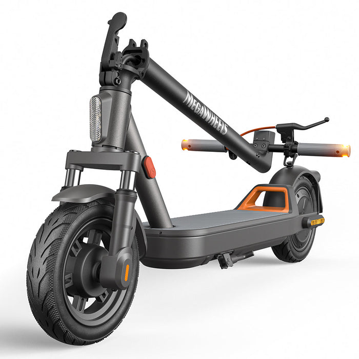 Megawheels C2 Electric Scooter with 10‑Inch Tires and 19‑Mile Range