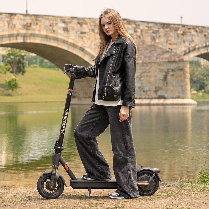 Megawheels C2 Electric Scooter with 10‑Inch Tires and 19‑Mile Range