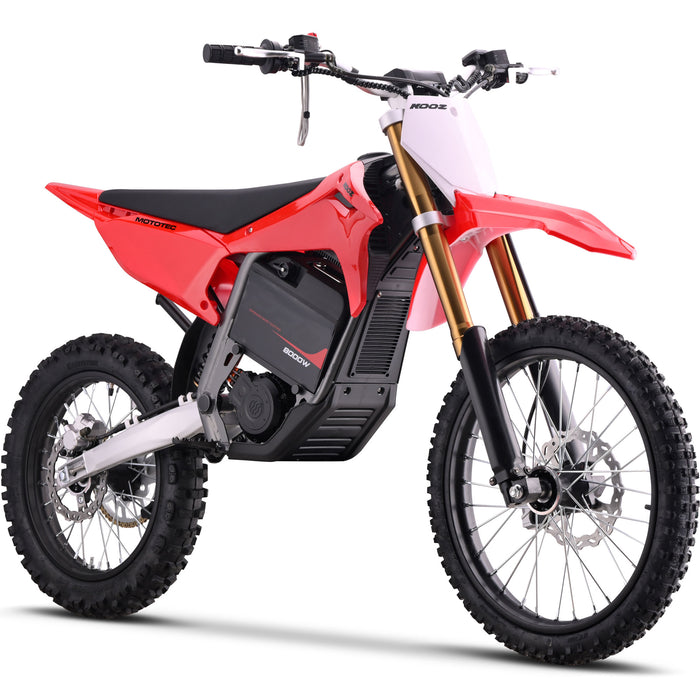 MotoTec 72V 8000W Lithium Pro Electric Dirt Bike 19/16 - Max Speed 56 MPH, Full Hydraulic Suspension, Dual Hydraulic Brakes - 100% Financing Available!