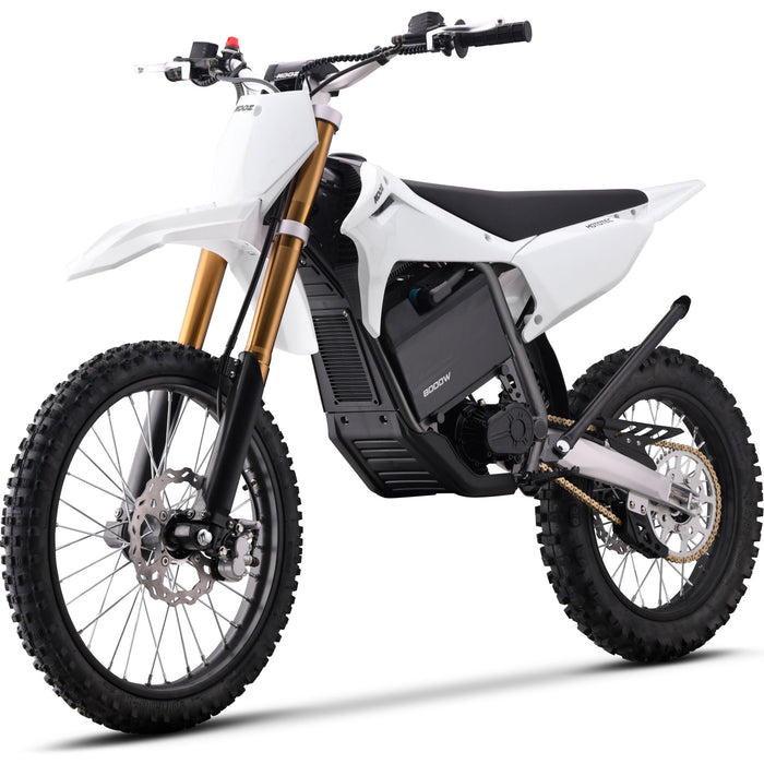 MotoTec 72V 8000W Lithium Pro Electric Dirt Bike 19/16 - Max Speed 56 MPH, Full Hydraulic Suspension, Dual Hydraulic Brakes - 100% Financing Available!