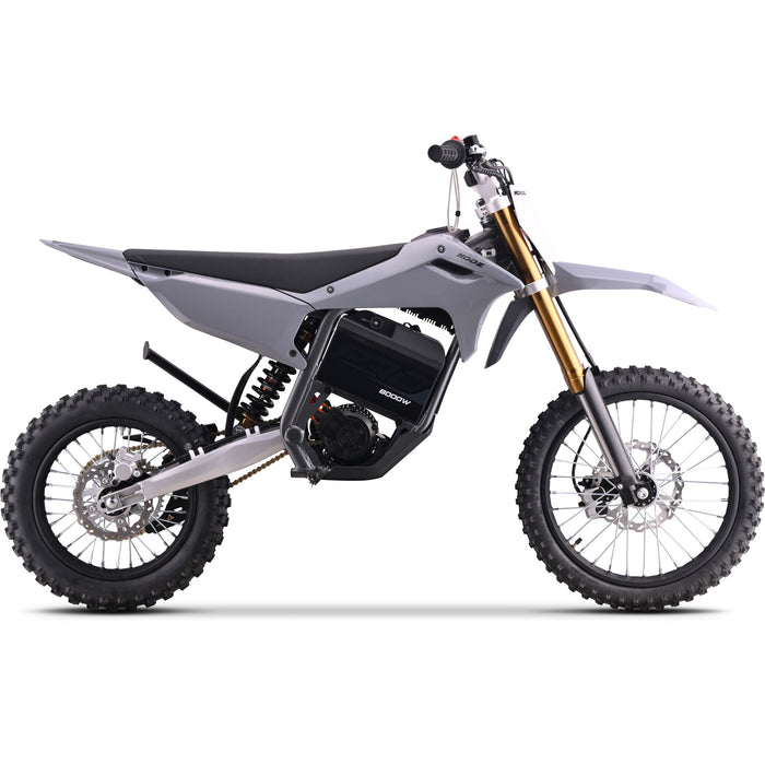 MotoTec 72V 8000W Lithium Pro Electric Dirt Bike 17/14 - Max Speed 50 MPH, Full Hydraulic Suspension, Dual Hydraulic Brakes - 100% Financing Available!