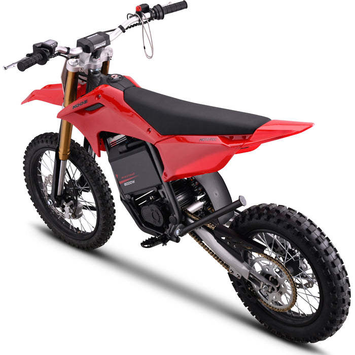 MotoTec 72V 8000W Lithium Pro Electric Dirt Bike 17/14 - Max Speed 50 MPH, Full Hydraulic Suspension, Dual Hydraulic Brakes - 100% Financing Available!