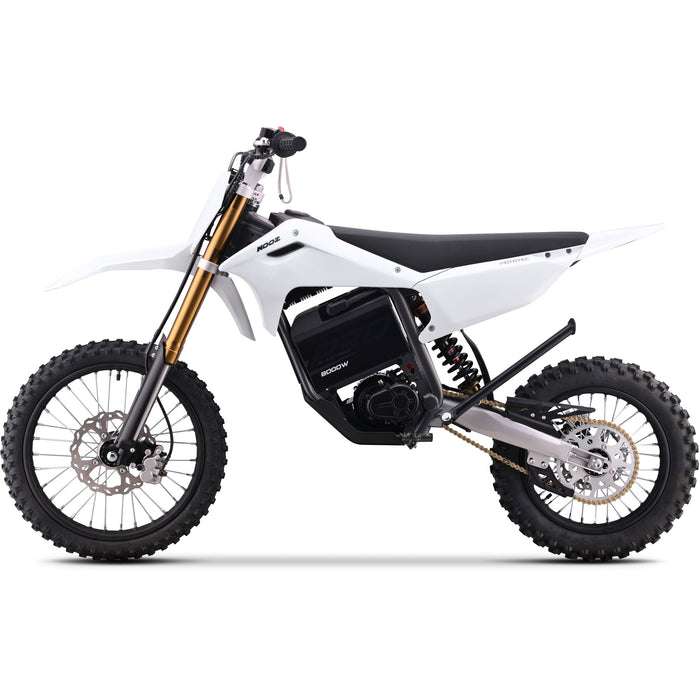 MotoTec 72V 8000W Lithium Pro Electric Dirt Bike 17/14 - Max Speed 50 MPH, Full Hydraulic Suspension, Dual Hydraulic Brakes - 100% Financing Available!