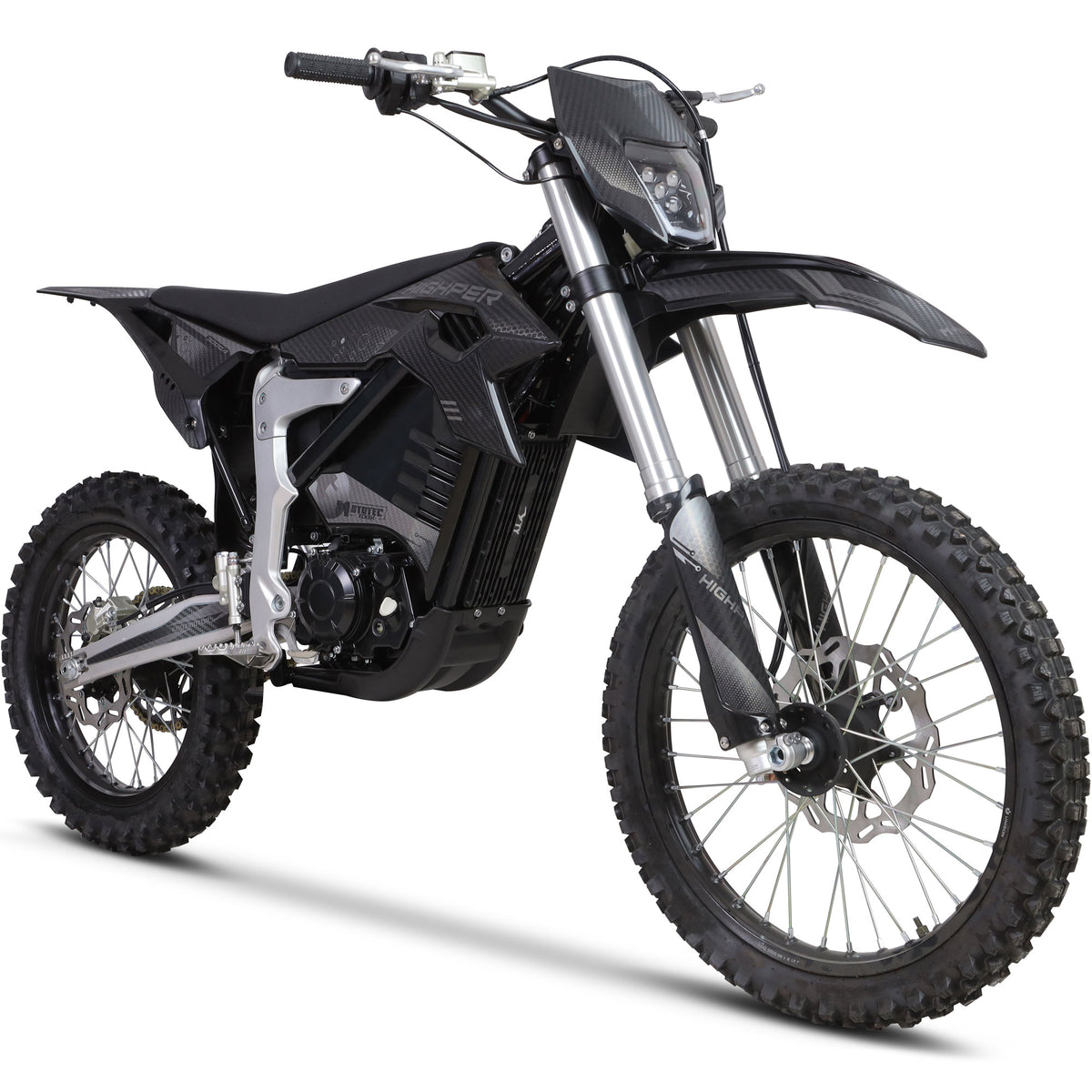 MotoTec Venom 72V 12,000W Electric Dirt Bike | 77 MPH Racing E
