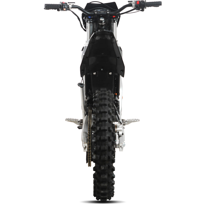 MotoTec Venom 72V, 6000W, 73Ah Electric Dirt Bike - peak power 30,000W, max speed 75 mph, Tesla battery
