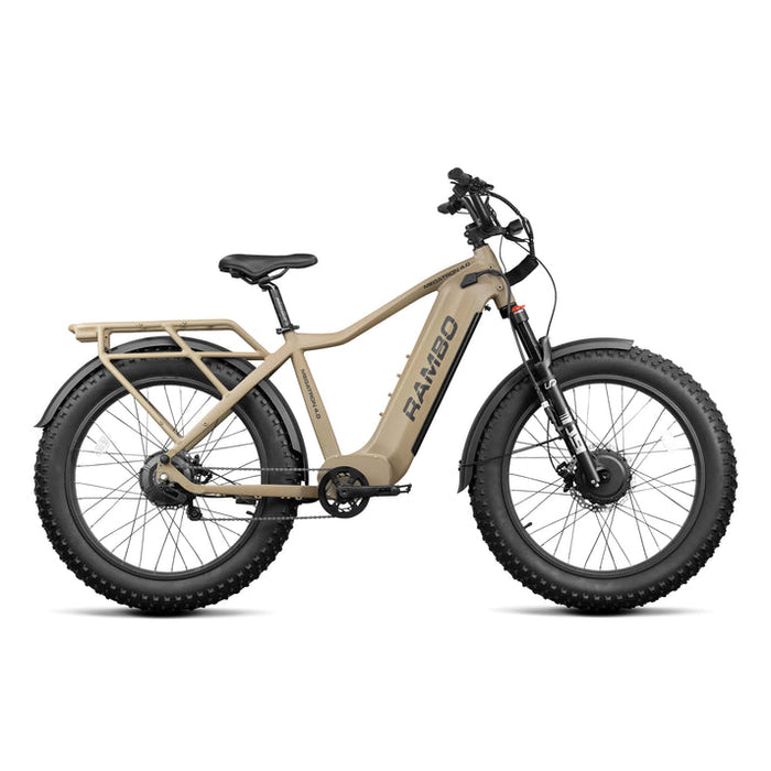 Rambo Megatron 4.0  All-Wheel Drive E-Bike - 2000w 48v 20-30ah - 100% Financing Available!