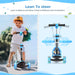 Adjustable 3-Wheel Mini 2-in-1 Foldable Kids Electric Scooter