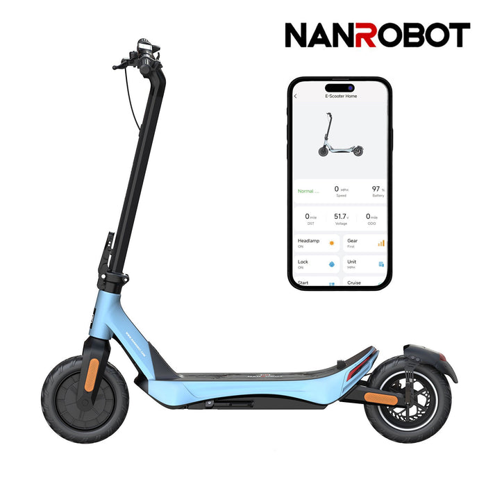 NANROBOT C1 3.0 High‑Speed Electric Scooter with 500W Motor