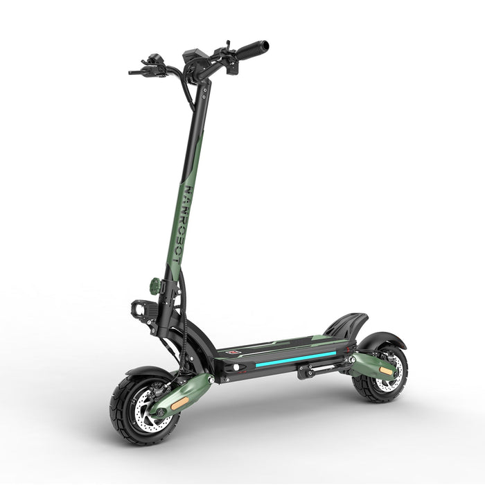 NANROBOT D6+MAX All-Terrain 45mph Electric Scooter with 10‑Inch Wide Tires