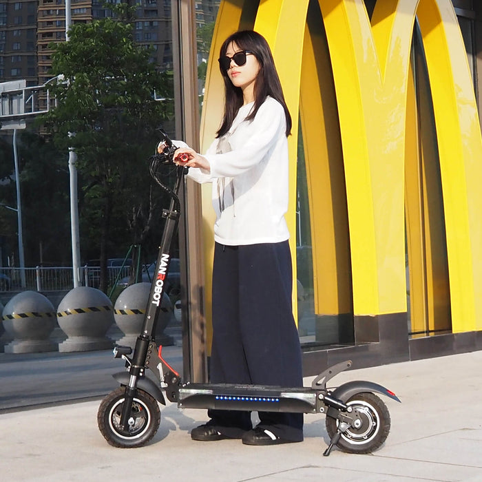 NANROBOT T1 High‑Power 800W Electric Scooter with Retractable Pole