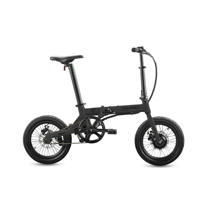 Qualisports Nemo Ultra-Lightweight Folding Electric Bike 36V  250W  7Ah Geared Brushless Hub Motor - 100% Financing Available! Ships Mid-May